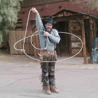 old west cowboy- trick roper